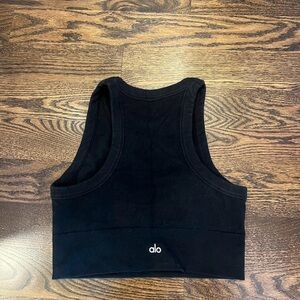 ALO Yoga Black Tank Top